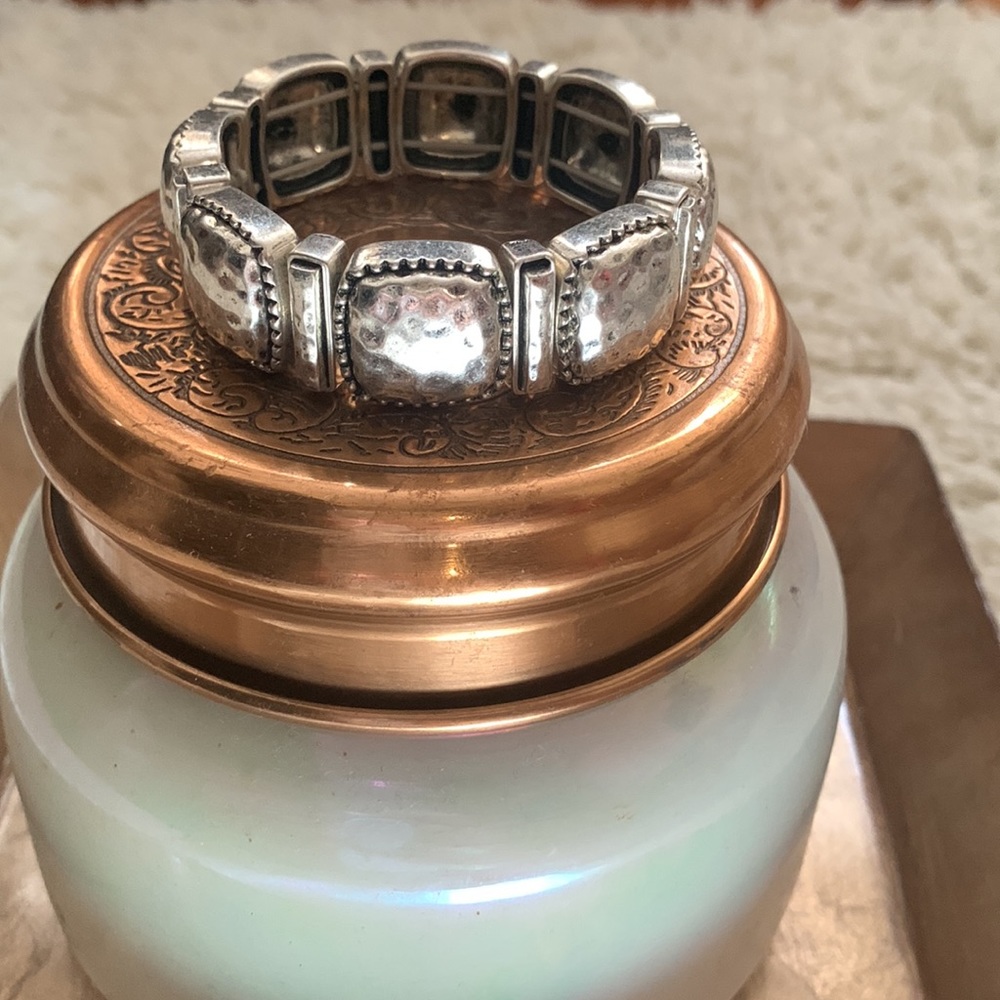 Silver Stretch Bracelet